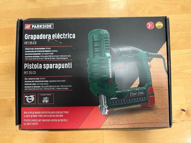 Grapadora Eléctrica Parkside PET 25 C3
