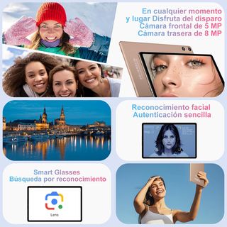 Tablet 128GB Android 15 WiFi 6 Octa-core