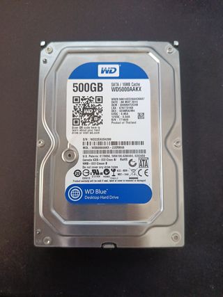Disco Duro WD 500GB SATA