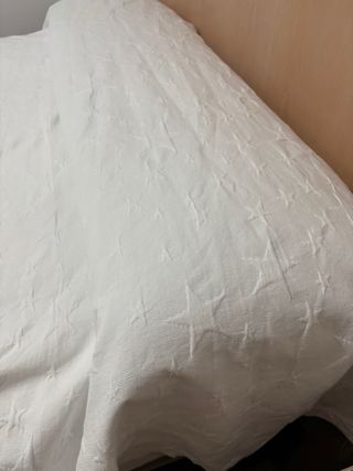 Colcha para cama blanca