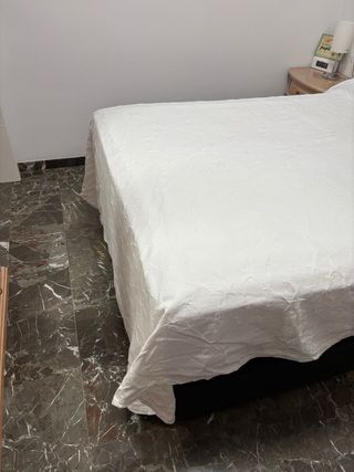 Colcha para cama blanca