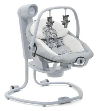 Hamaca columpio bebé gris Joie Serina 2 en 1
