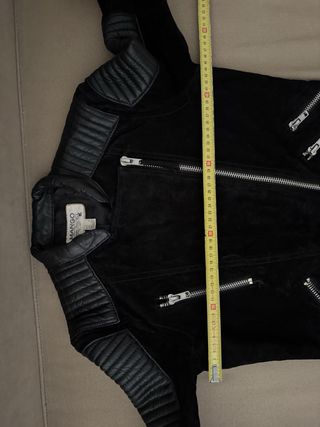 Giacca chiodo Mango pelle bomber motociclista