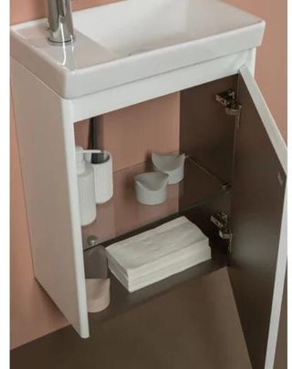 Conjunto mueble de baño fondo reducido