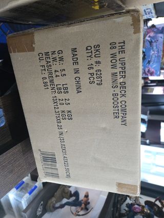 The Upper Deck Company WOW Minis Booster