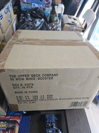 The Upper Deck Company WOW Minis Booster