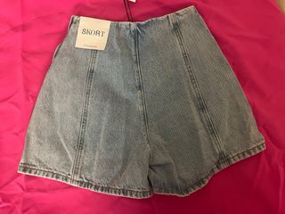 Falda pantalón vaquera Zara Talla 34