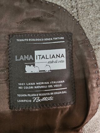 Americana lana Emidio Tucci Talla 50