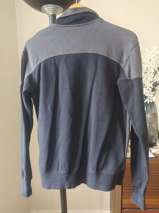 Sudadera Ternua Hombre Negra y Gris