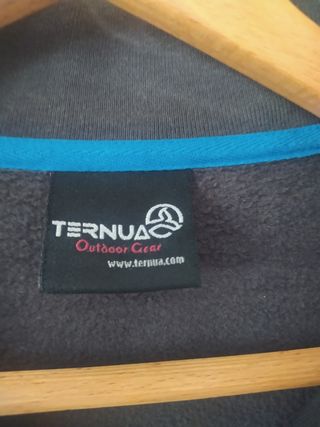 Sudadera Ternua Hombre Negra y Gris
