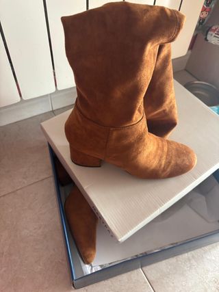 Botas altas Marypaz marrones