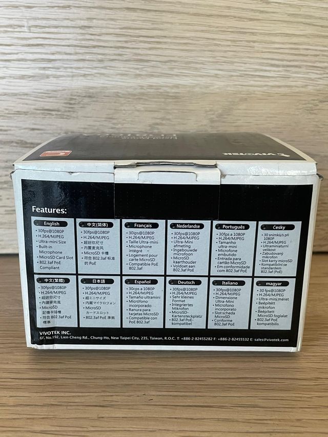 Cámara Vivotek FD8166A 2MP Domo PoE