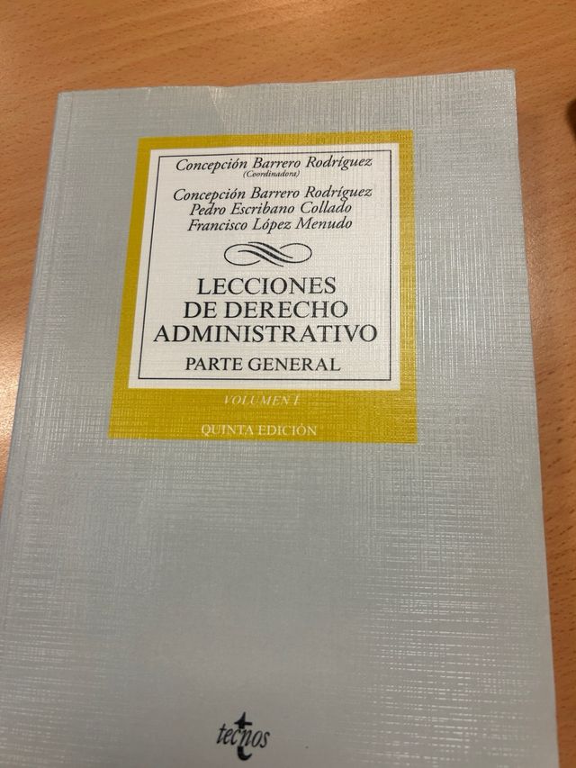 Lecciones de Derecho Administrativo: 