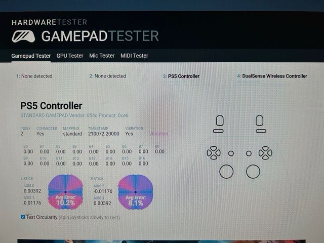 2x Mando Dualsense PS5 CFI-ZCT1W Sony PlayStation 