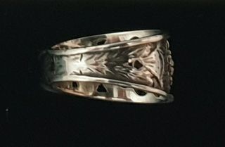Anillo Isabelino Antiguo T.14