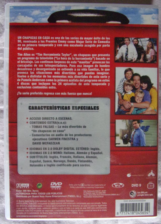 Un Chapuzas en Casa DVD T. 1-3 Español