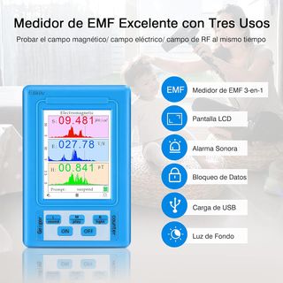 💰 - Detector de Radiación de Campos Electromagnéti