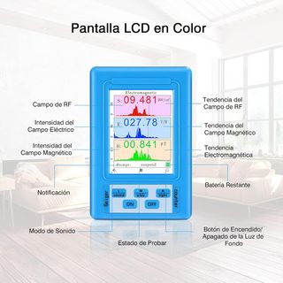 💰 - Detector de Radiación de Campos Electromagnéti