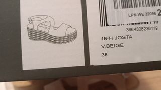 Sandalias Chattawak Beige Cuña