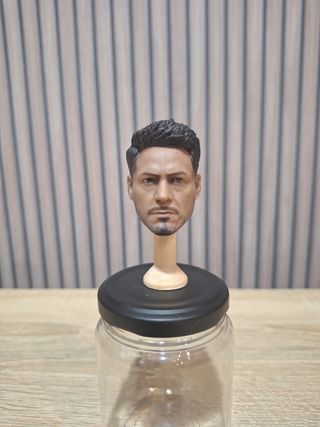 Cabeza escala 1/6 Tony Stark Hot Toys