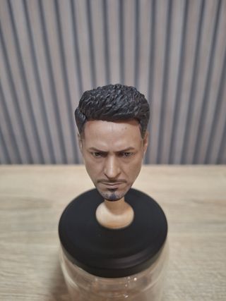 Cabeza escala 1/6 Tony Stark Hot Toys