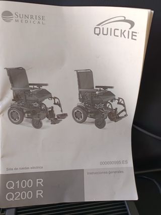 silla de ruedas eléctrica 