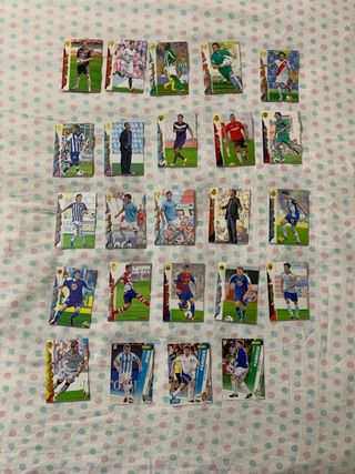 Colección Cromos Fútbol Official Quiz Game 2012