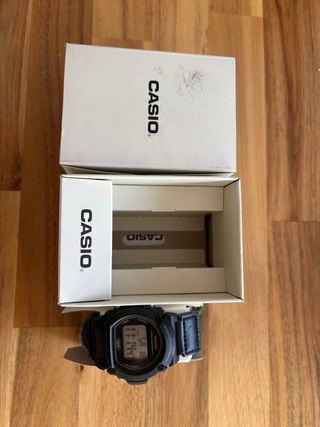 Reloj Casio Correa Nylon Negro/Verde