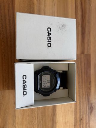 Reloj Casio Correa Nylon Negro/Verde
