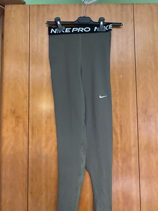 Mallas Nike Pro Verdes