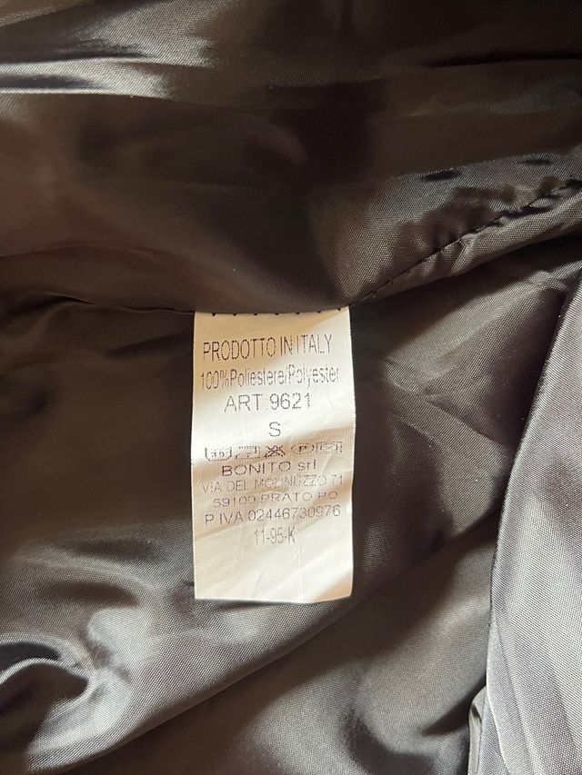 Cappotto nero New Collection taglia S