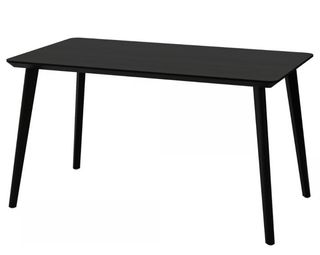 Mesa comedor Lisabo Ikea negra