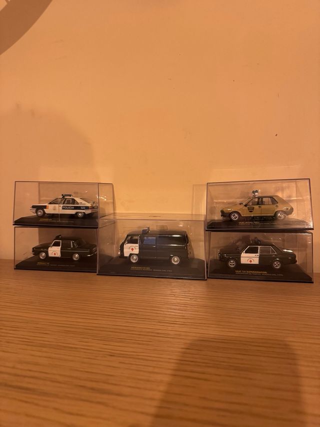 Colección Coches Policía y Guardia Civil