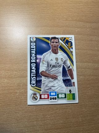 Cromo Cristiano Ronaldo Adrenalyn 15/16