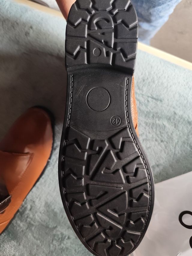 Botines marrones mujer con hebillas