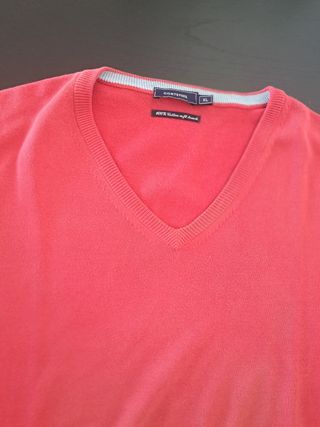 Jersey caballero pico color fresa talla XL