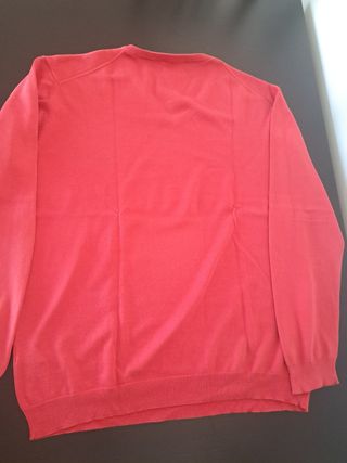 Jersey caballero pico color fresa talla XL