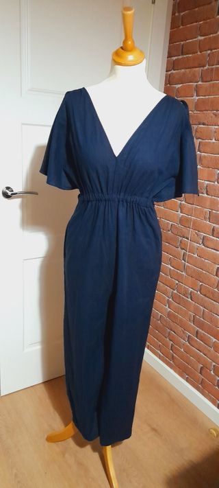 Mono azul Zara