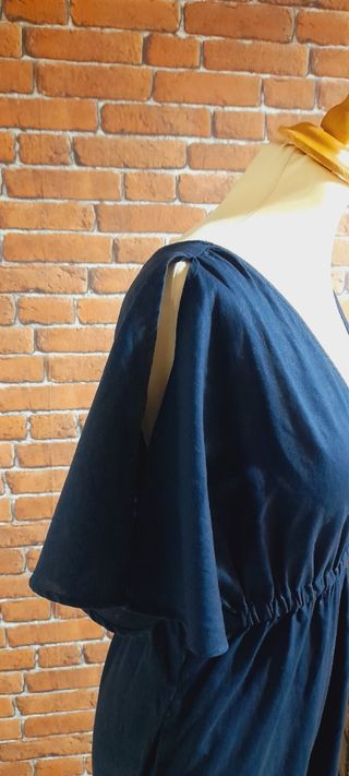 Mono azul Zara