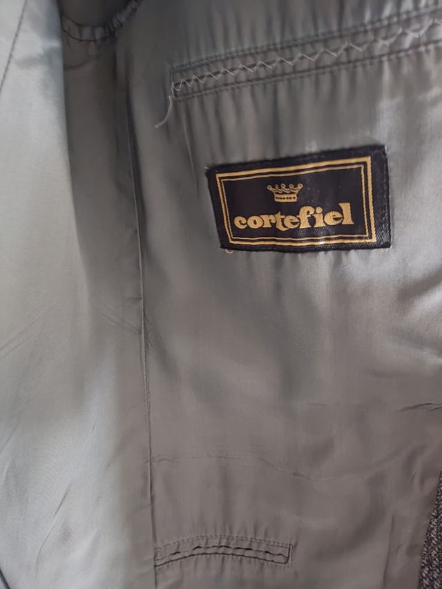 Blazer de hombre gris y multicolor