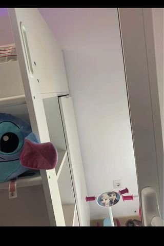 Cama alta infantil