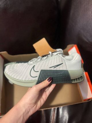 Nike Metcon 9 - Scarpe Crossfit Grigio/Verde