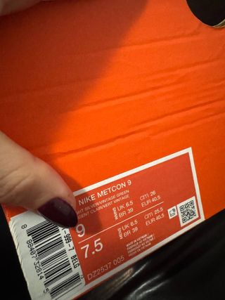 Nike Metcon 9 - Scarpe Crossfit Grigio/Verde