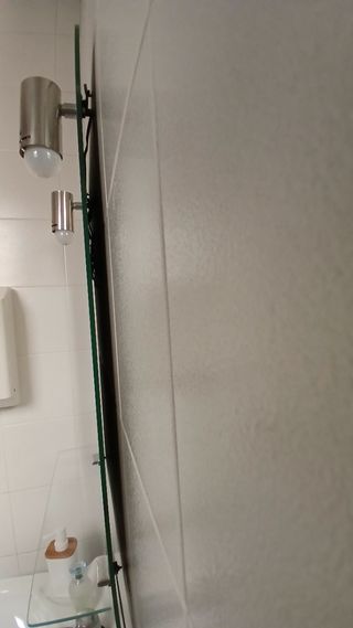 Espejo de lavabo con apliques de luz