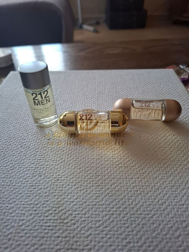 Miniaturas Perfume Carolina Herrera