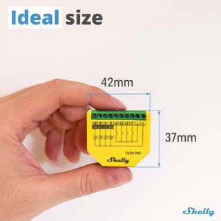 ✨ - Shelly Plus RGBW PM, Módulo controlador RGBW p