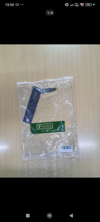 Camiseta Polo Ralph Lauren Beige