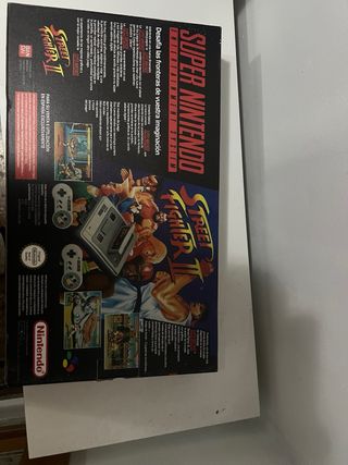 Super Nintendo 2 mandos caja repro alta calidad 