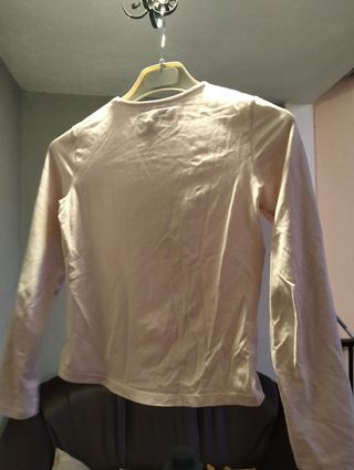 Camiseta Boss manga larga lentejuelas