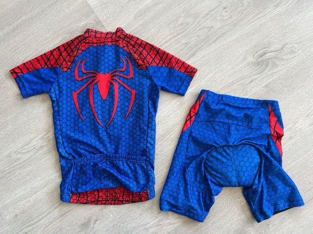 Maillot Ciclismo Niño Spiderman